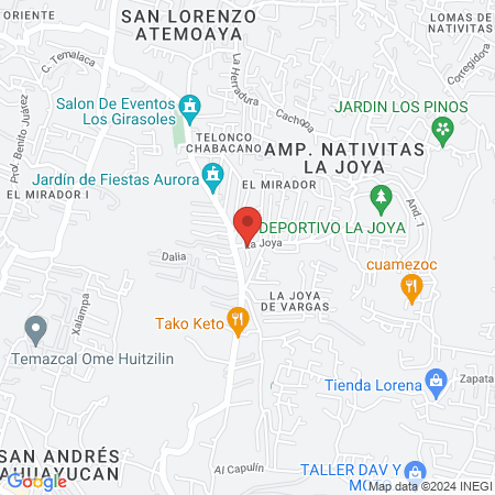 ESTETICA UNISEX WENDY map