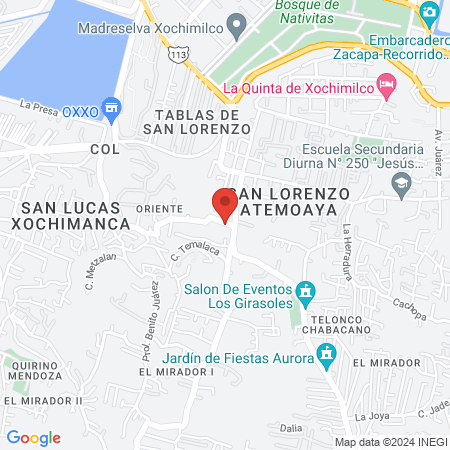 Estéticas Leos map