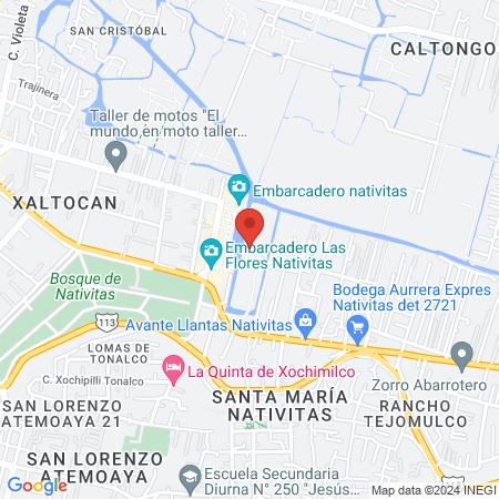 XOCHICALLI TEMAZCALITO map