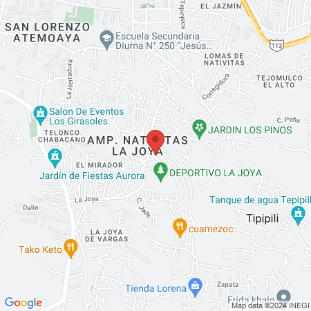 Dra. Gabriela Flores map