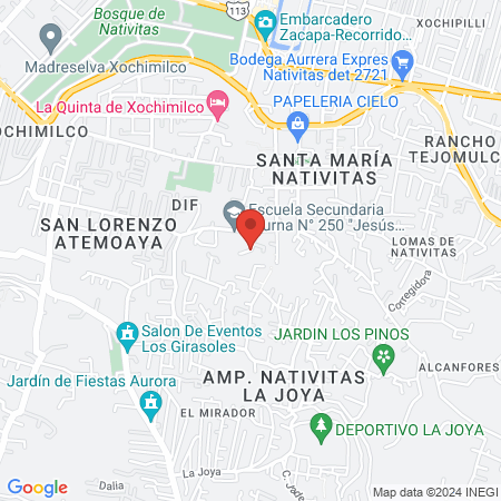 CONSULTORIO DENTAL DRA. DULCE VERONICA GARCIA map