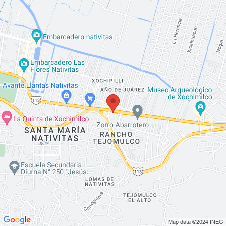 Veterinaria Tlama-yulqui map