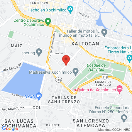 Centro Nacional de Esterilización Canina y Felina A.C. map