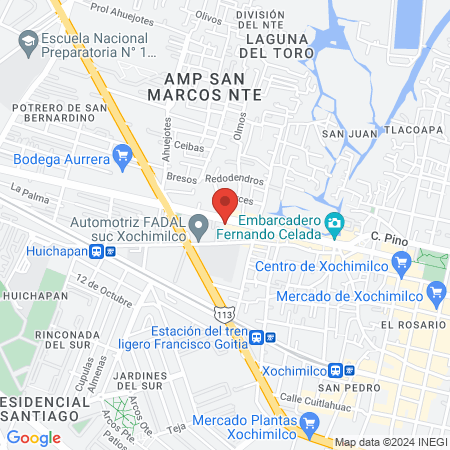 MAFIA BARBER SHOP XOCHIMILCO map