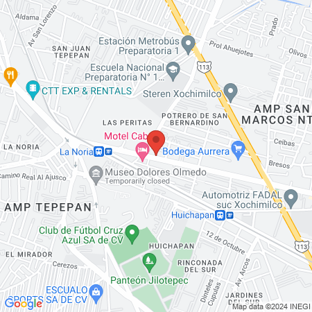 Vucherone Salone map