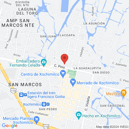 GYM ATZAYACATL TLACAELEL map