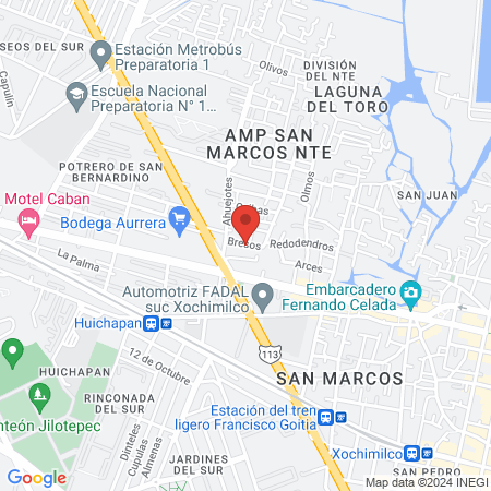 Dental Praxis Xochimilco Mexico DF (Consultorio Dental) Dentista map