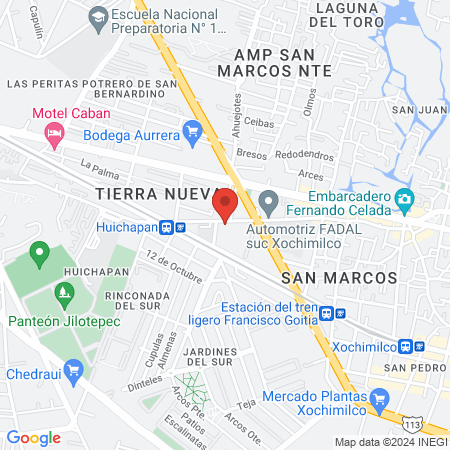 Consultorio dental Coordinación Territorial Huichapan map