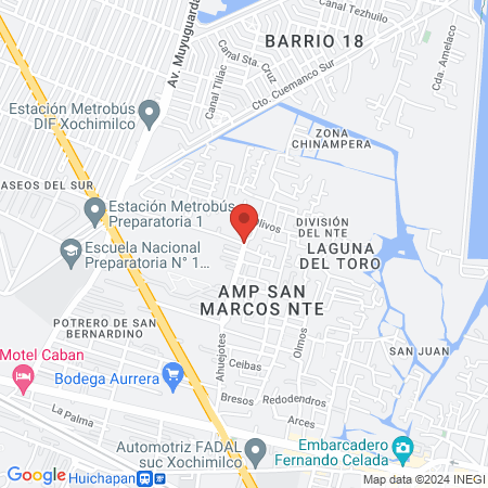 Exael Sanchez Pediatria map