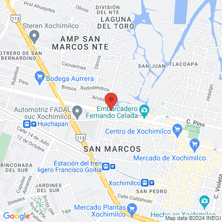 Hospital Veterinario San Marcos map