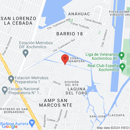 Clínica veterinaria y Estética canina map