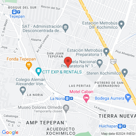 Barberia Rudo Rt map