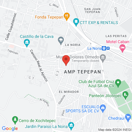 Dental & Health, Unidad Sur map