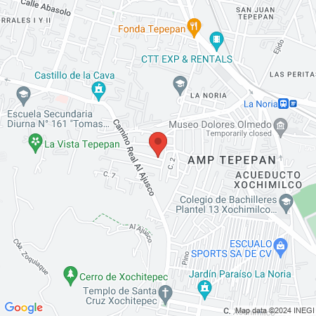 Consultorio Medico Tepepan. map