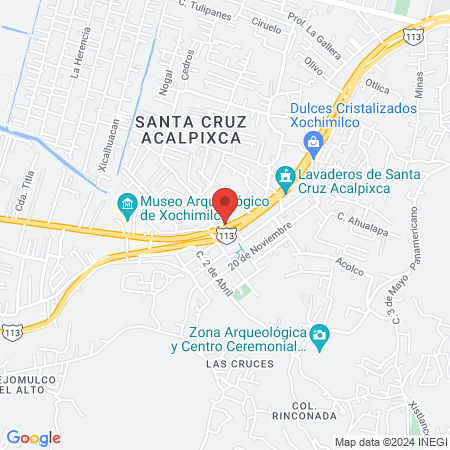 Dentista Dr. Veronica Calderon map