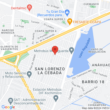 Consultorio dental RodSan map