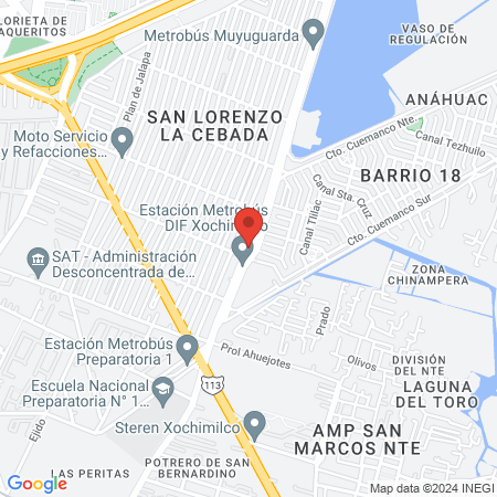 Dr Marco Palacios map