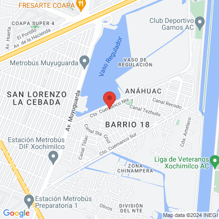 Veterinaria Xochimilco CVX map