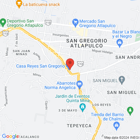 GYM 7 SAN GREGORIO map