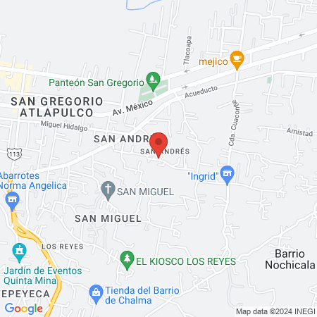 GIMNASIO XOLALPA GALICIA map