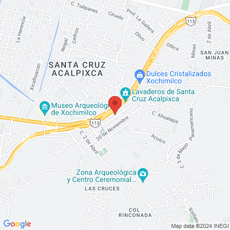 Dra Itzel Garnica Ramírez - Ginecóloga map