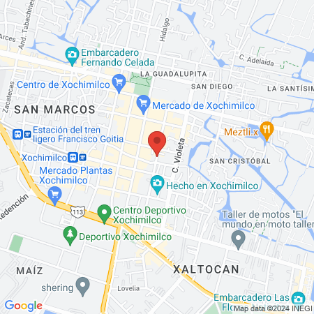 Manita de Gato map