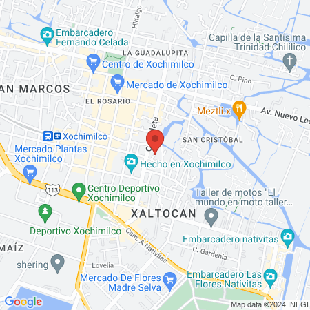 Atención Odontológica Integral Xaltocan map
