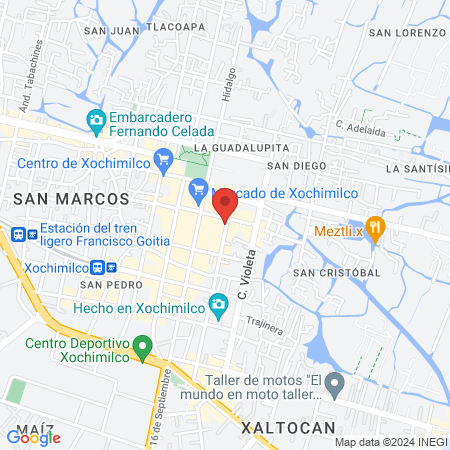 Farmacia Veterinaria los Delfines map