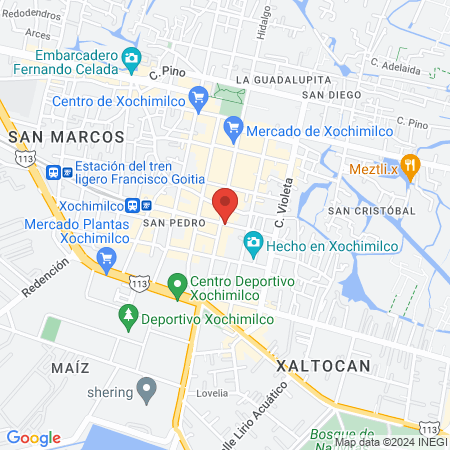 Veterinaria Coral map