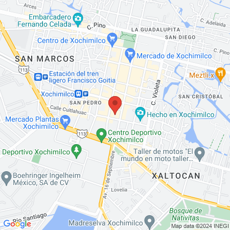 Clinica veterinaria map