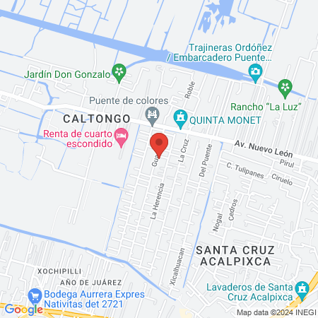 Diana Miriam Reza Tamayo map