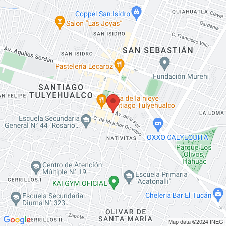Dentlight Tulyehualco map