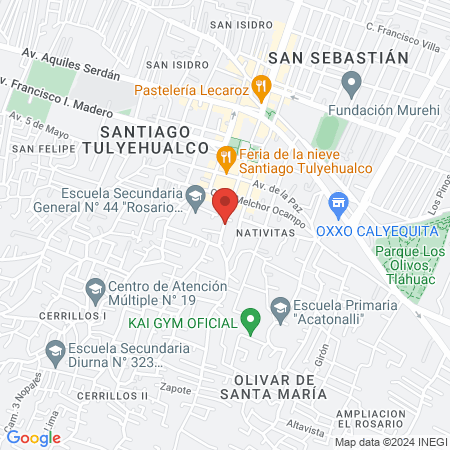 Dr David Saldaña Cortes map