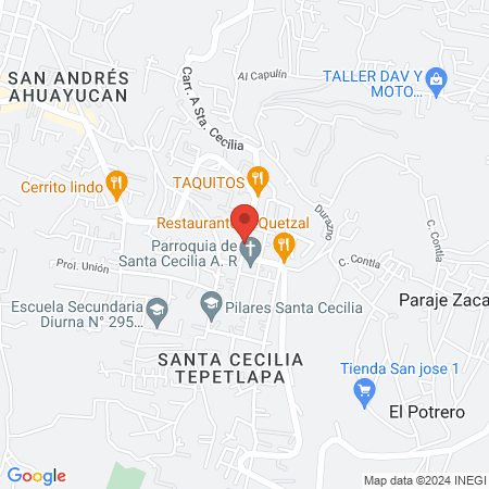 Artemio Daniel Lozano Constantino map