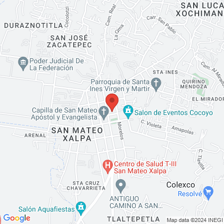 Óptica Cristalino map