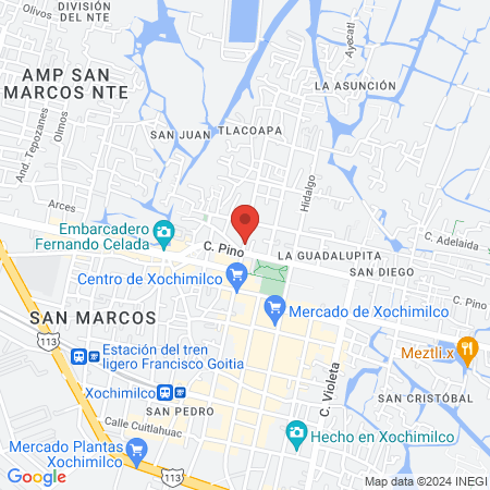 Consultorio dental dental Mecanil map