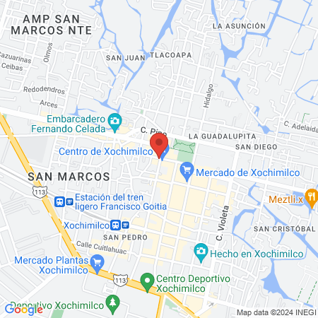 Centro de atención del pie map