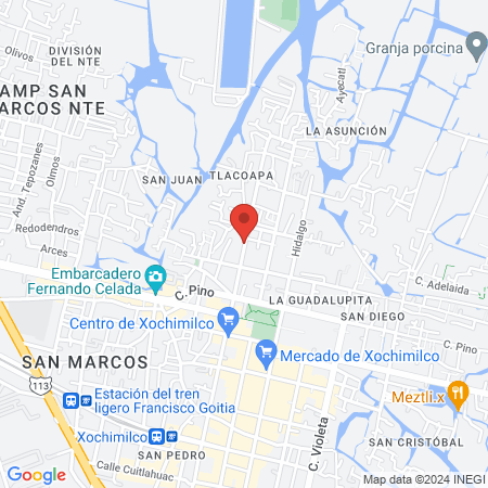 Dra.Francisca Arellano Jimenez map