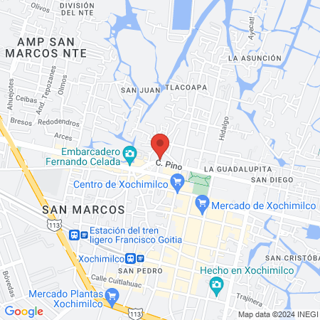 Dental Xochimilco map