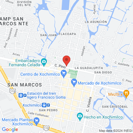Cordero Jaime Marco Antonio Dr map