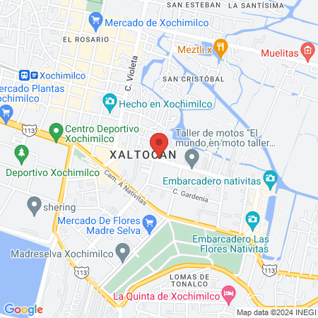 ESTETICA UNISEX ALEXANDER map