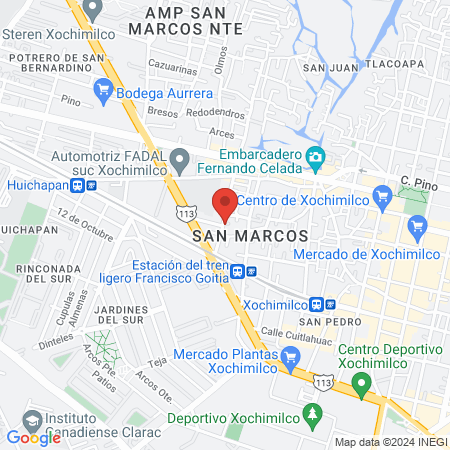 Dra. Laura Morales map