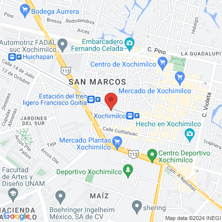 Valeria Cabello Montesinos map