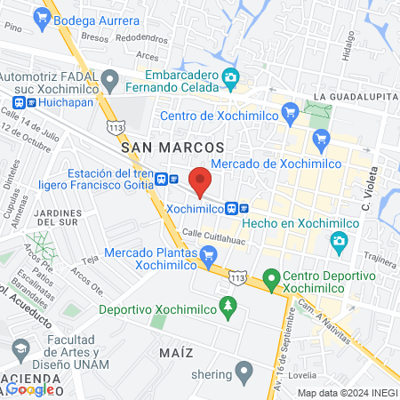 Saludable Especialidades Dentales map