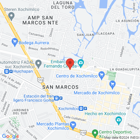 Consultorio Ocampo’s map