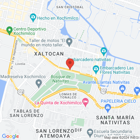 Consultorio dental ozono y láser terapéutico map