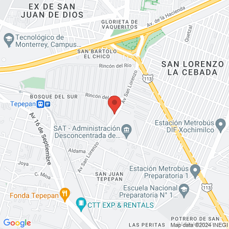 KiVy Salón map