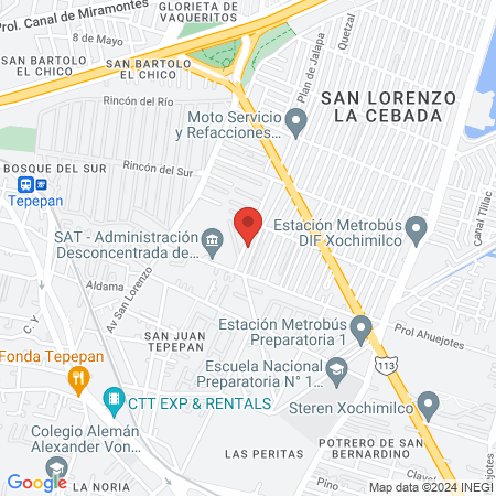 Alanis Vallarta Miguel Angel map