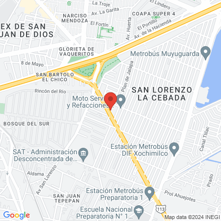 Hospital Veterinario Dr Chihuahua map