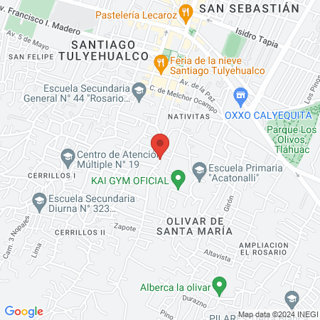 CODENTIS Dr. Roberto Noxpanco Jiménez map